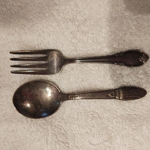 Baby spoon and fork